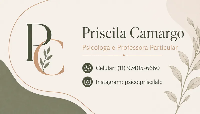 Logomarca de Priscila Lopes Camargo